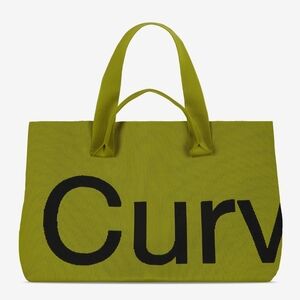 Curves By Sean Brown Lemongrass Green Tote Bag